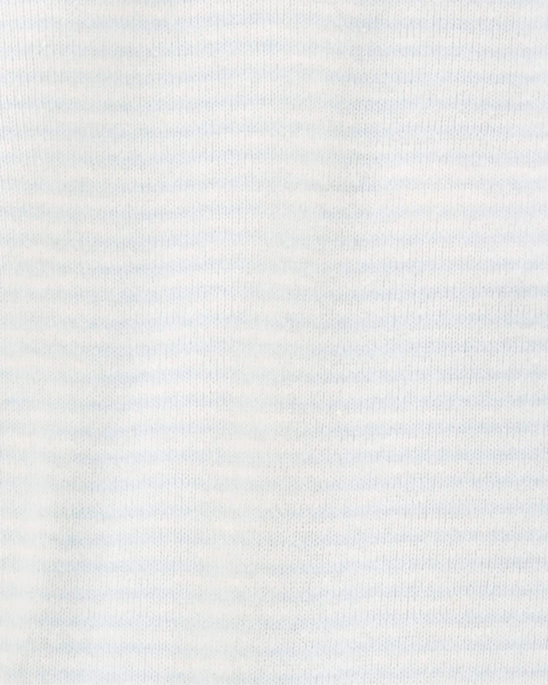 Baby Preemie Striped Cotton Sleeper