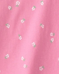 Toddler Girl Floral Top - Pink