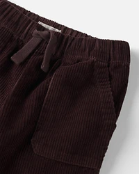 Boys Organic Cotton Corduroy Pants