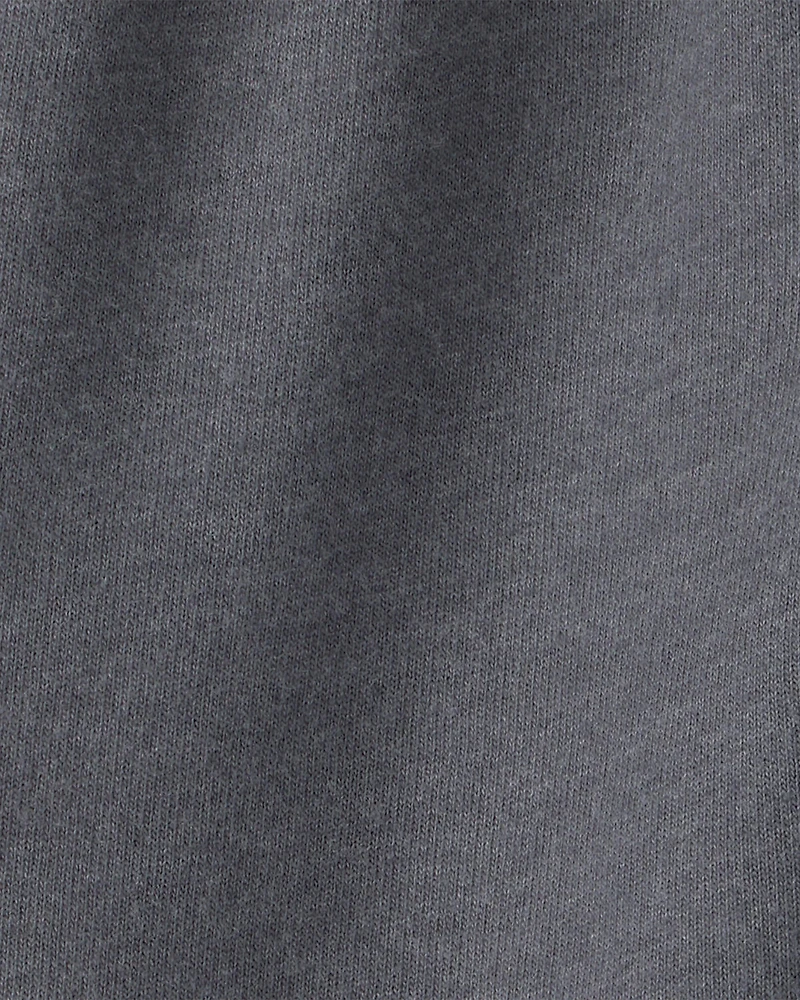 Baby Boy French Terry Joggers - Grey