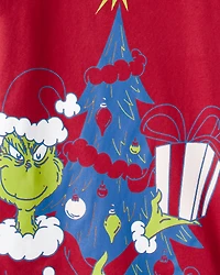 Boys Dr. Seuss™ The Grinch Long-Sleeve Graphic Tee - Red