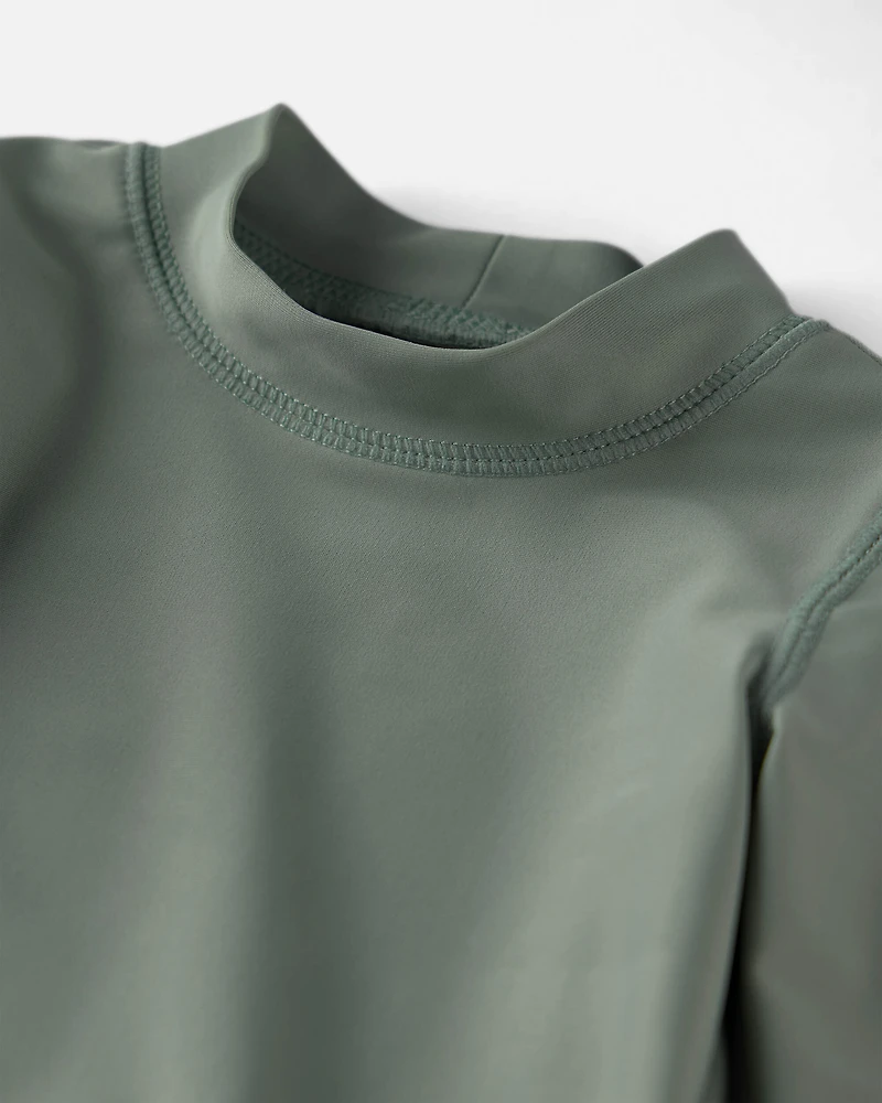 Baby Recycled Long-Sleeve Rashguard Top