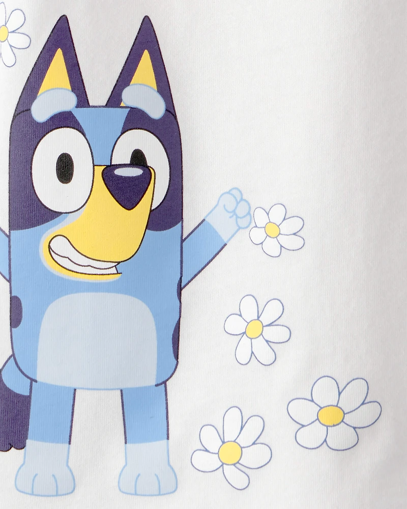 Toddler Girl Bluey™ Graphic Tee - White