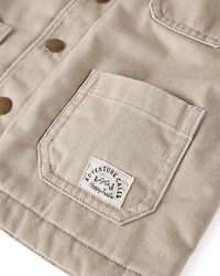 Toddler Organic Cotton Twill Barn Jacket