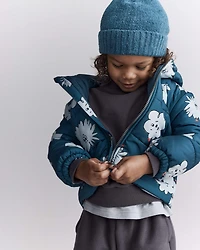 Toddler Squish Hooded Puffer Jacket - Deep Teal