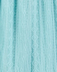 Kid Tiered Textured Midi Dress