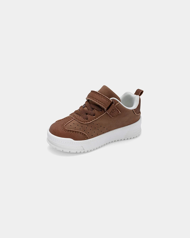 Toddler Boy Solid Casual Shoes- Brown