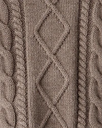 Baby Organic Cotton Cable Knit Sweater