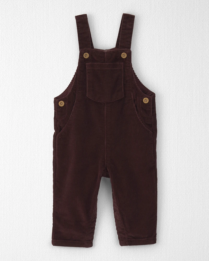 Baby Organic Cotton Corduroy Overalls