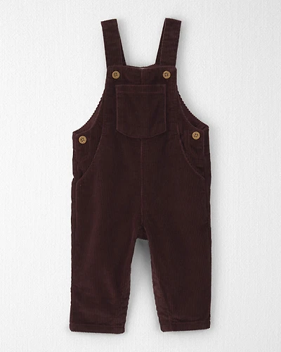 Baby Organic Cotton Corduroy Overalls