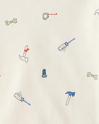 Baby Boy 5-Pack Train Multipack Bodysuits - Green/Blue