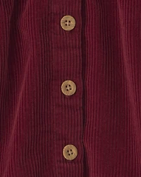 Toddler Girl Organic Cotton Corduroy Skirt