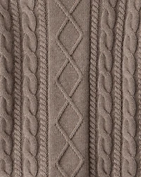 Organic Cotton Cable Knit Sweater