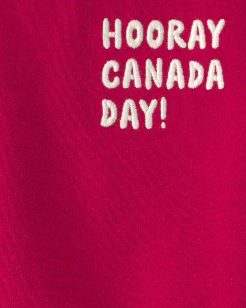 Baby Organic Cotton 'Canada Day' Bubble