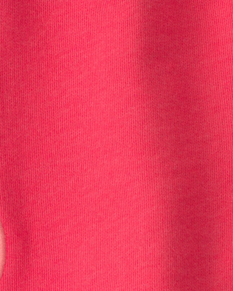 Toddler Boy Crab French Terry Shorts - Orange