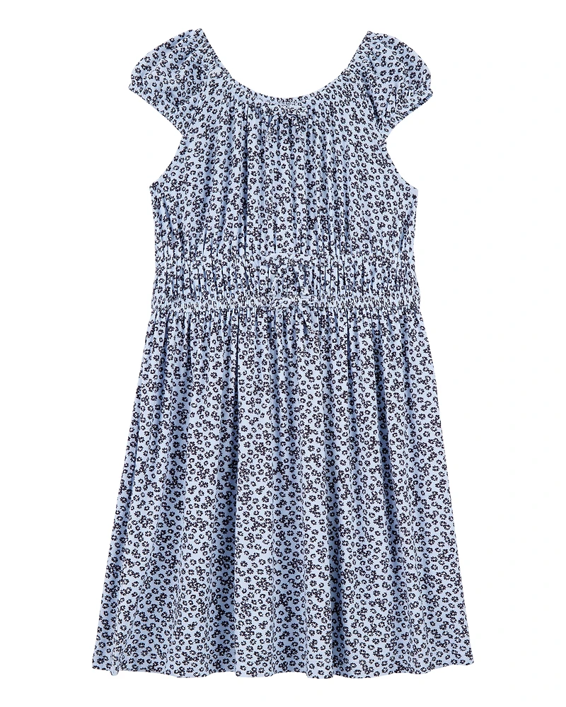 Kid Floral Viscose Dress