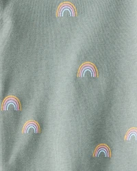 Baby Organic Cotton Pyjamas Magical Rainbow Print