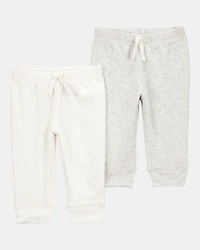Baby 2-Pack Pull-On Pants