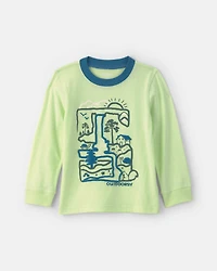 Toddler Boy 'Outdoorsy' Long-Sleeve Graphic Tee - Green