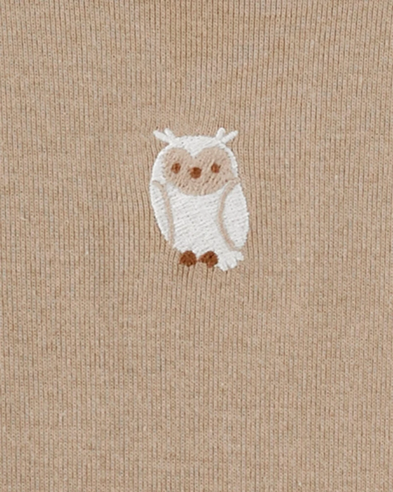 Baby Girl 3-Piece Owl Little Character Set