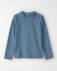 Kid Recycled Long-Sleeve Rashguard Top