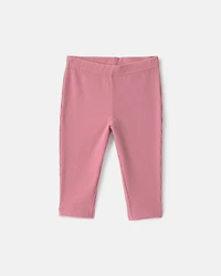 Baby Girl 3-Piece Plaid Fleece Layering Set - Pink