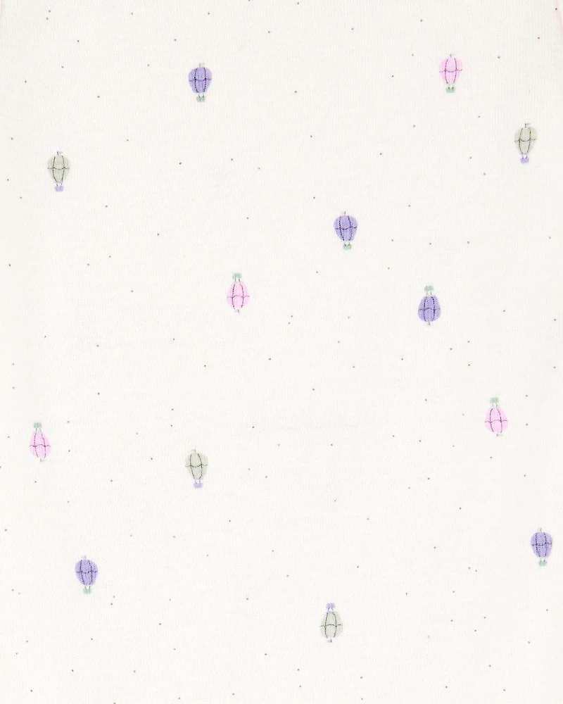 Baby Girl 5-Pack Floral Polka Dot Short-Sleeve Bodysuits