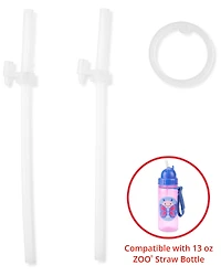 2-pack Zoo Straw Bottle - Extra Straws