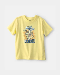 Toddler Juicebox Graphic Tee - Yellow