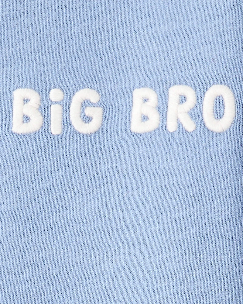 Toddler Organic Cotton Big Bro Sweatshirt