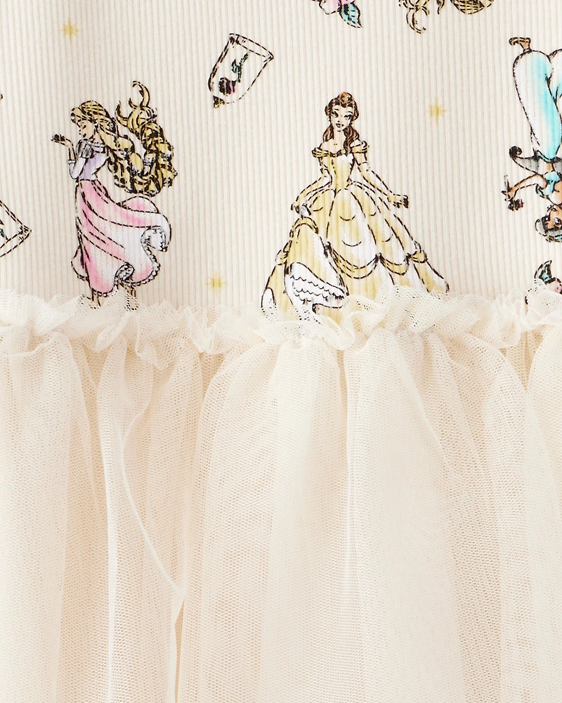 Baby Girl Disney Princess Long-Sleeve Tutu Dress