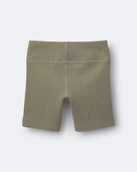 Toddler Girl Brooklyn Bike Shorts - Olive