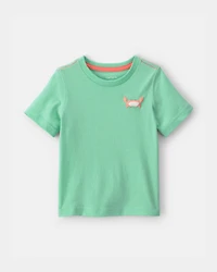 Baby Boy Crab Graphic Tee - Green