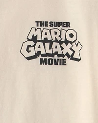 Boys Nintendo Super Mario Graphic Tee - Cream
