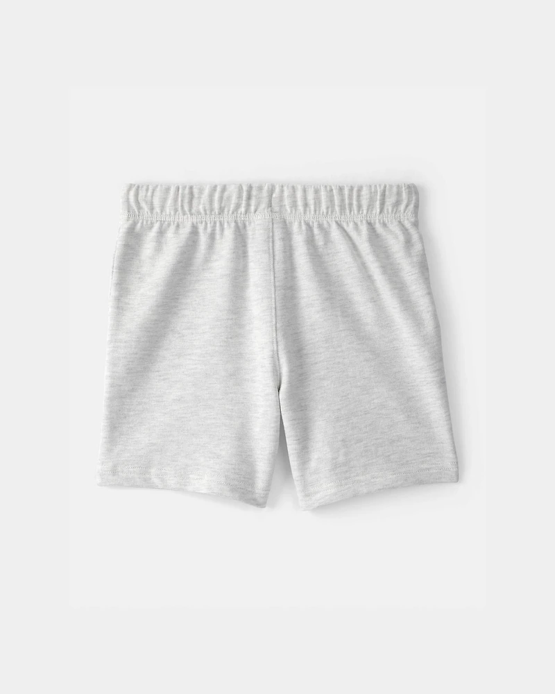 Boys French Terry Shorts - Grey