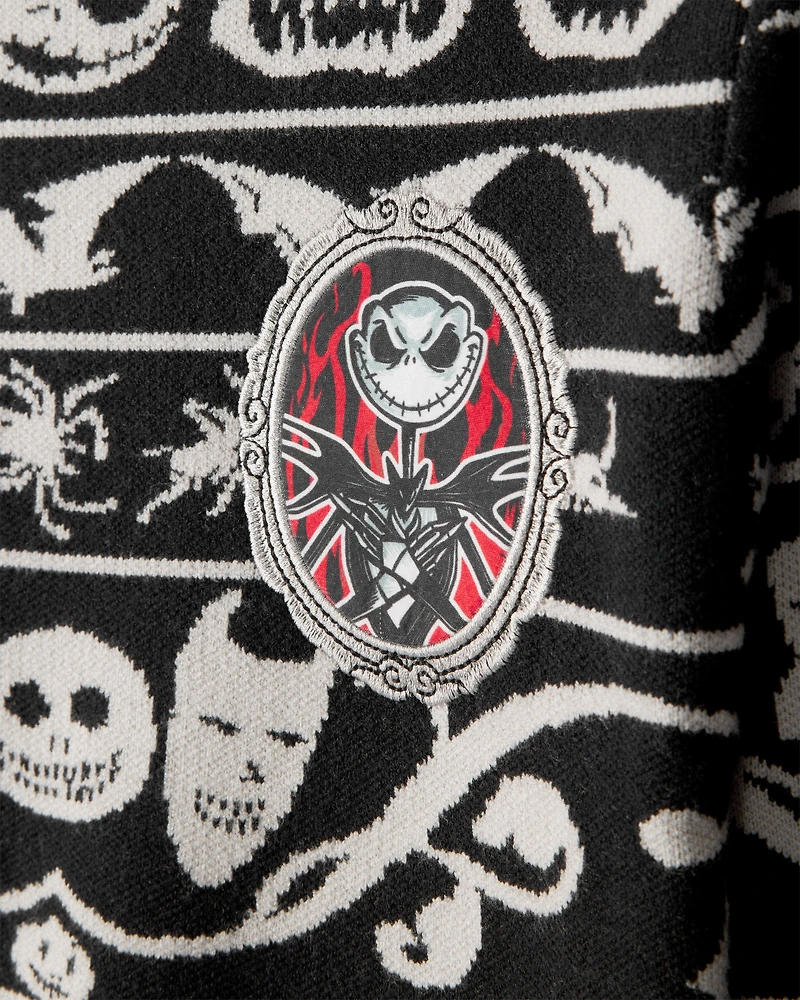 Boys The Nightmare Before Christmas Long-Sleeve Sweater - Black
