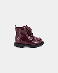 Toddler Girl Fashion Boot - Burgundy