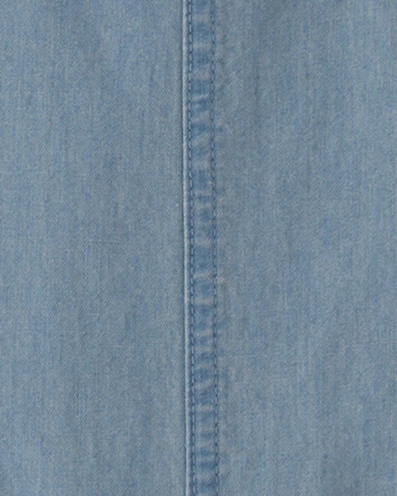 Baby 2-Piece Beachy Van Shortall Set - Blue