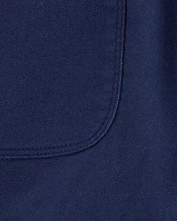 Boys Pull-On Twill Shorts - Navy