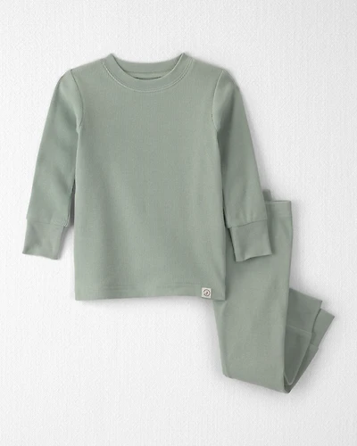 Baby 2-Piece Long-Sleeve Pajama Set Green