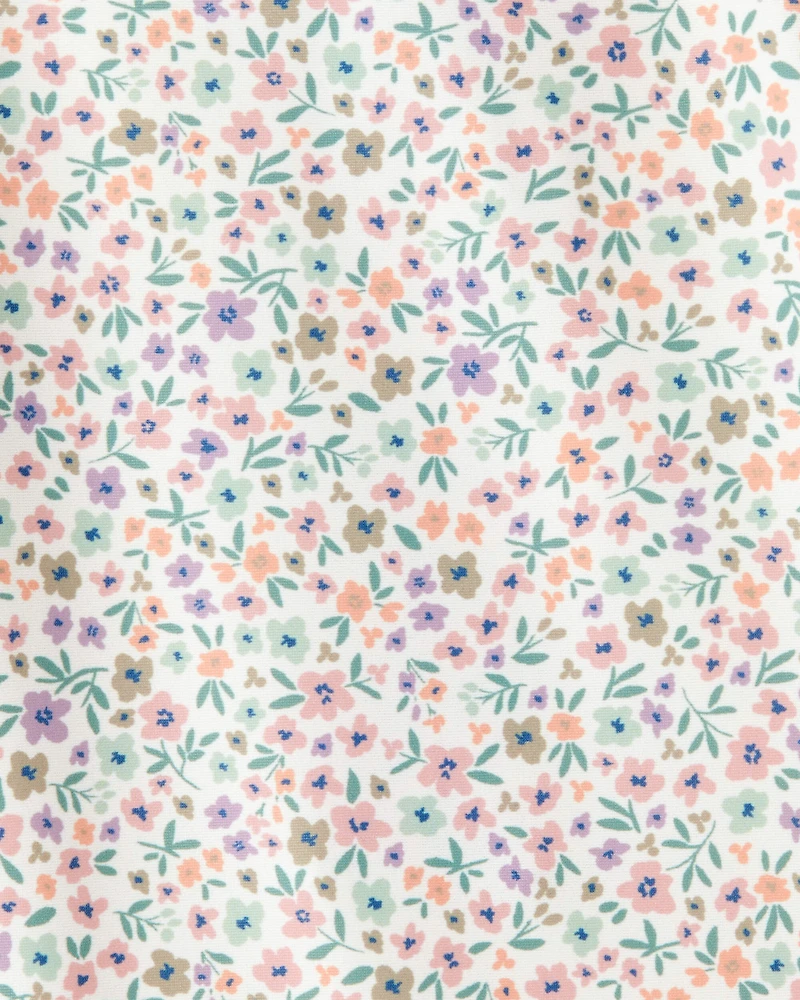 Baby Girl Recycled Ruffle Swimsuit