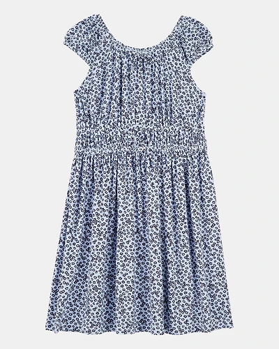 Kid Floral Viscose Dress