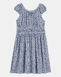 Kid Floral Viscose Dress