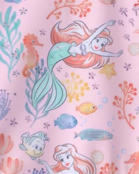 Toddler Girl Disney© Ariel 1-Piece Swimsuit - Pink