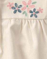 Baby Girl 2-Piece Floral Long-Sleeve Top & Pant Set - Pink/Cream