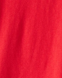 Girls Pocket Tee - Red