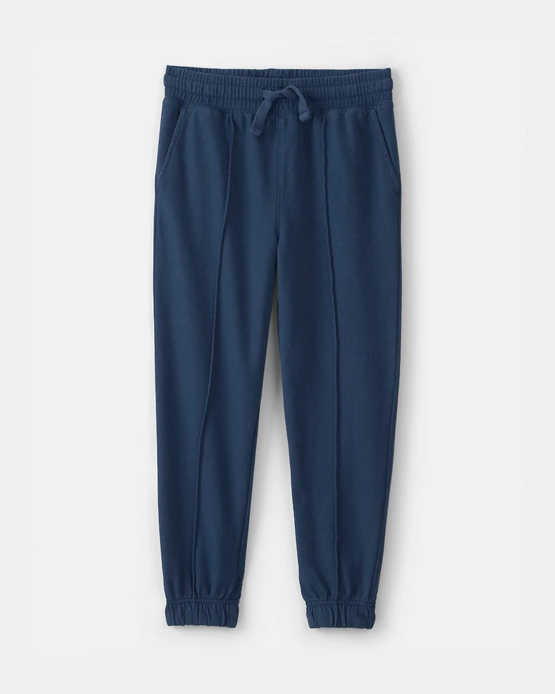 Boys French Terry Joggers - Blue