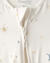 Baby Constellation 2-Way Zip PurelySoft Sleeper - Cream