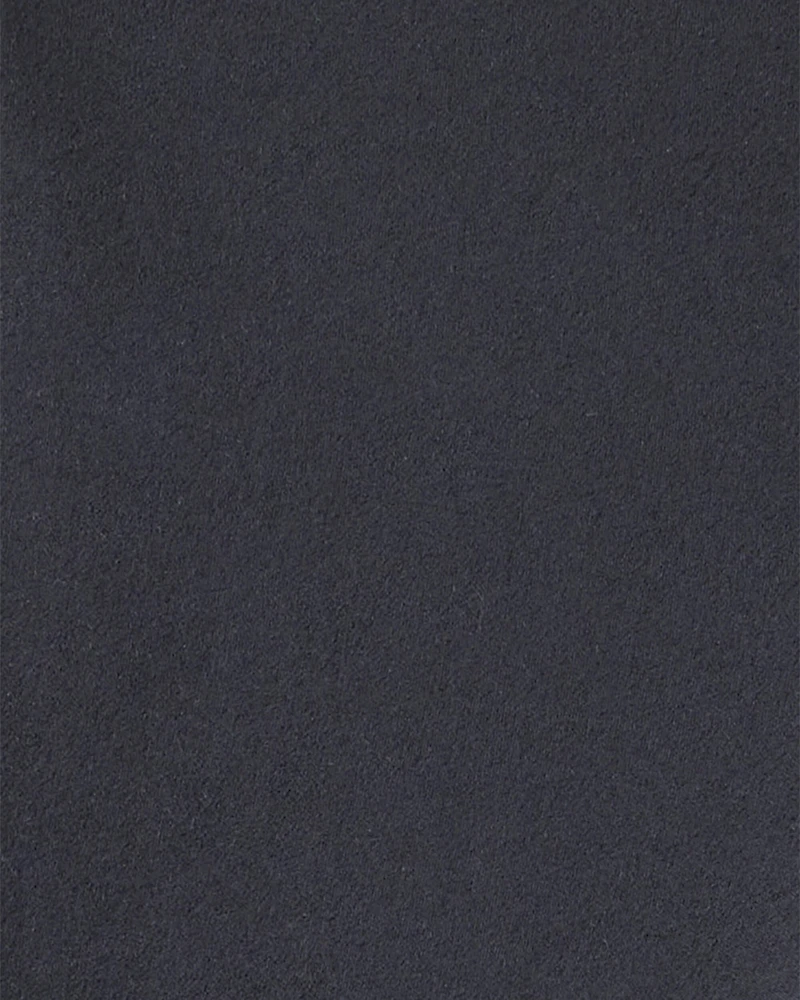 Girls Knit Flare Active Pants - Black