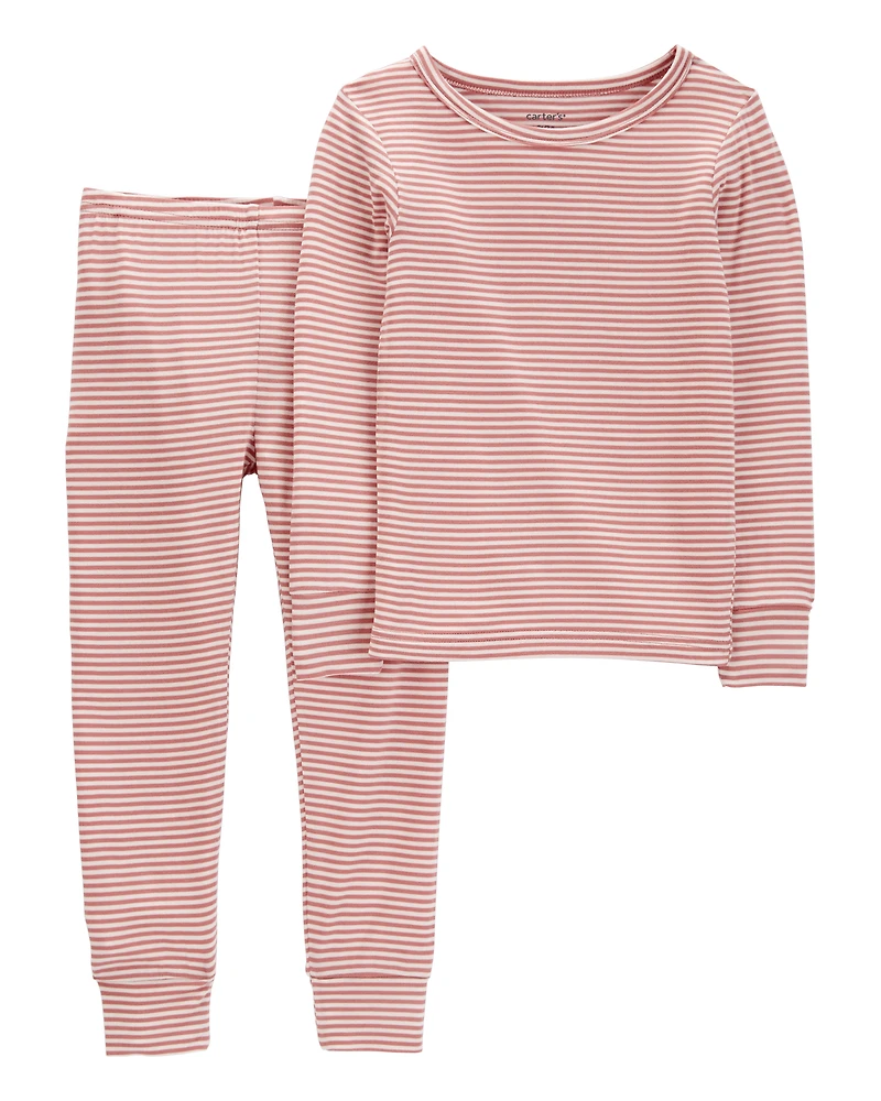 Toddler 2-Piece Striped PurelySoft Pyjamas